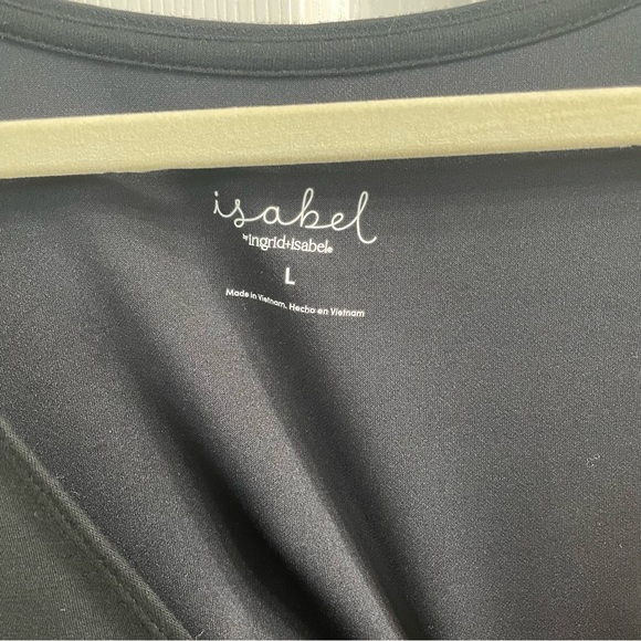 Maternity/Nursing wrap-style shirt - Picture 3 of 3